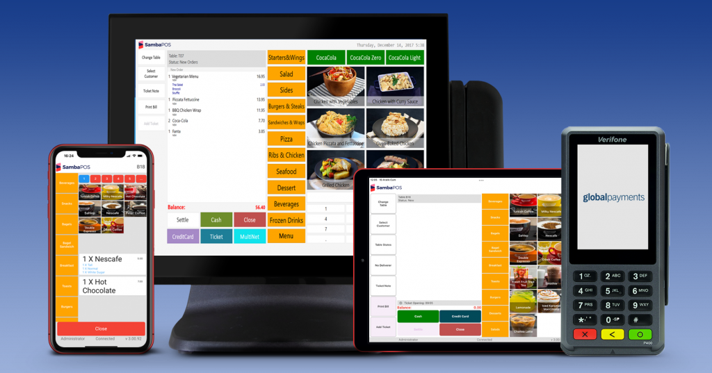 examples of pos screens